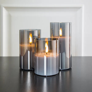 LED Candles - Moodix - Realistic Flame Effect - Safe Home Lighting