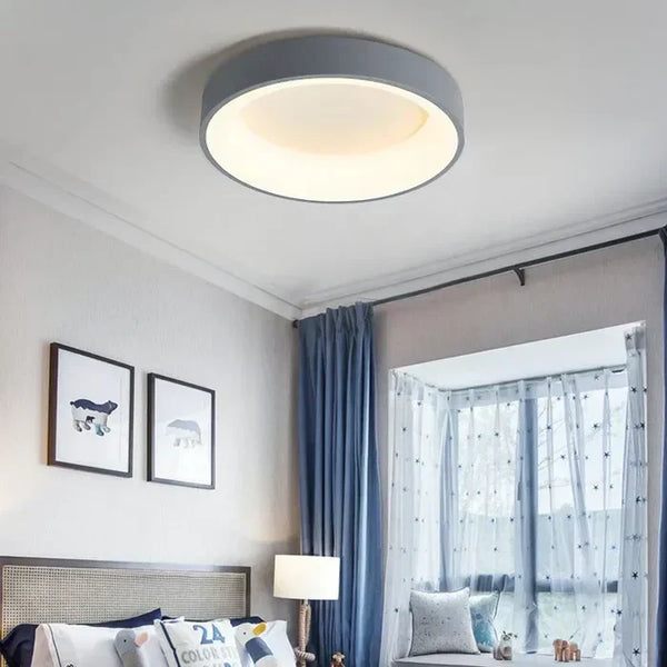 LED Ceiling Light - Nordix - Scandinavian Round Design - Modern Home Lighting