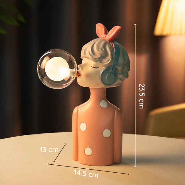 Handmade Table Lamp - Luxora - Modern Designer Light - Cozy Room Decor