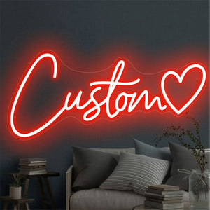 Custom Neon Sign – Lumevera Personalized LED Name Light for Room, Wedding & Event Décor
