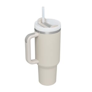 ThermoSip 40 Oz Insulated Tumbler with Handle and Straw
