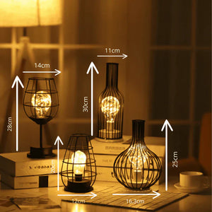Table Lamp - Luminex - Modern Black Lighting - Elegant Home Decor
