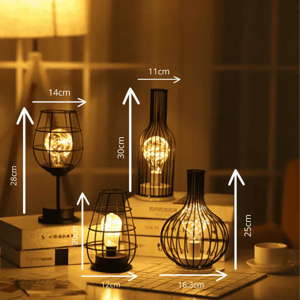Table Lamp - Luminex - Modern Black Lighting - Elegant Home Decor