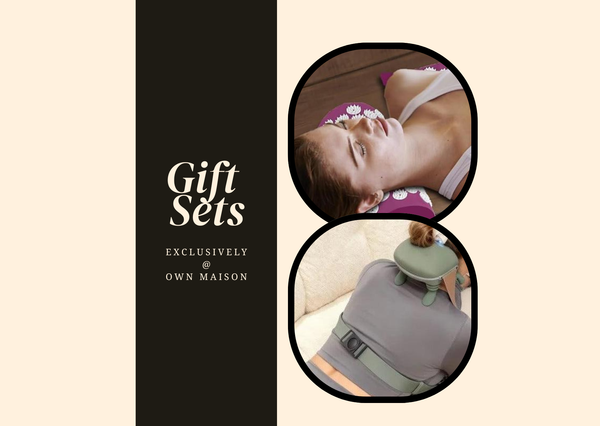The Wellness & Self-Care Gift Set — Acupressure Mat & Neck Massager Bundle