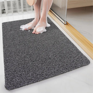 AquaHaven Non-Slip PVC Shower Mat with Drain Holes