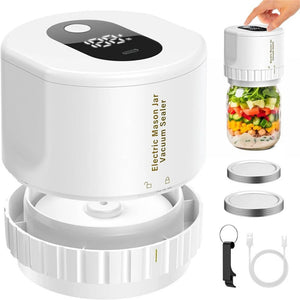 Mason Jar Vacuum Sealer - Keeps Food Fresh