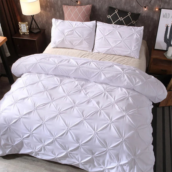 Pleated Duvet Cover