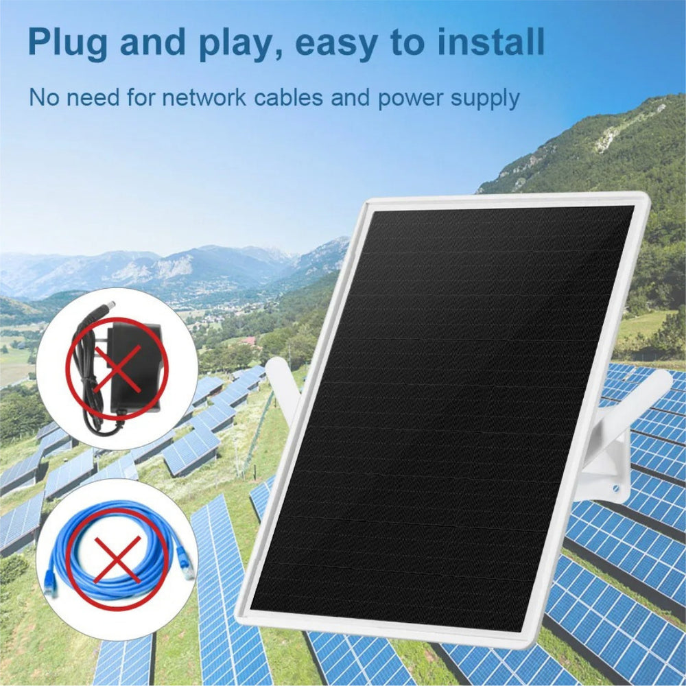 Solar Powered 4G WiFi Router with Battery and Panel