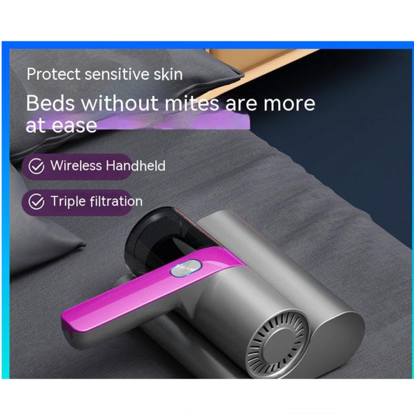 Mite Remover Vacuum Cleaner - UV Deep Cleaning, Cordless, Mattress & Fabric Care