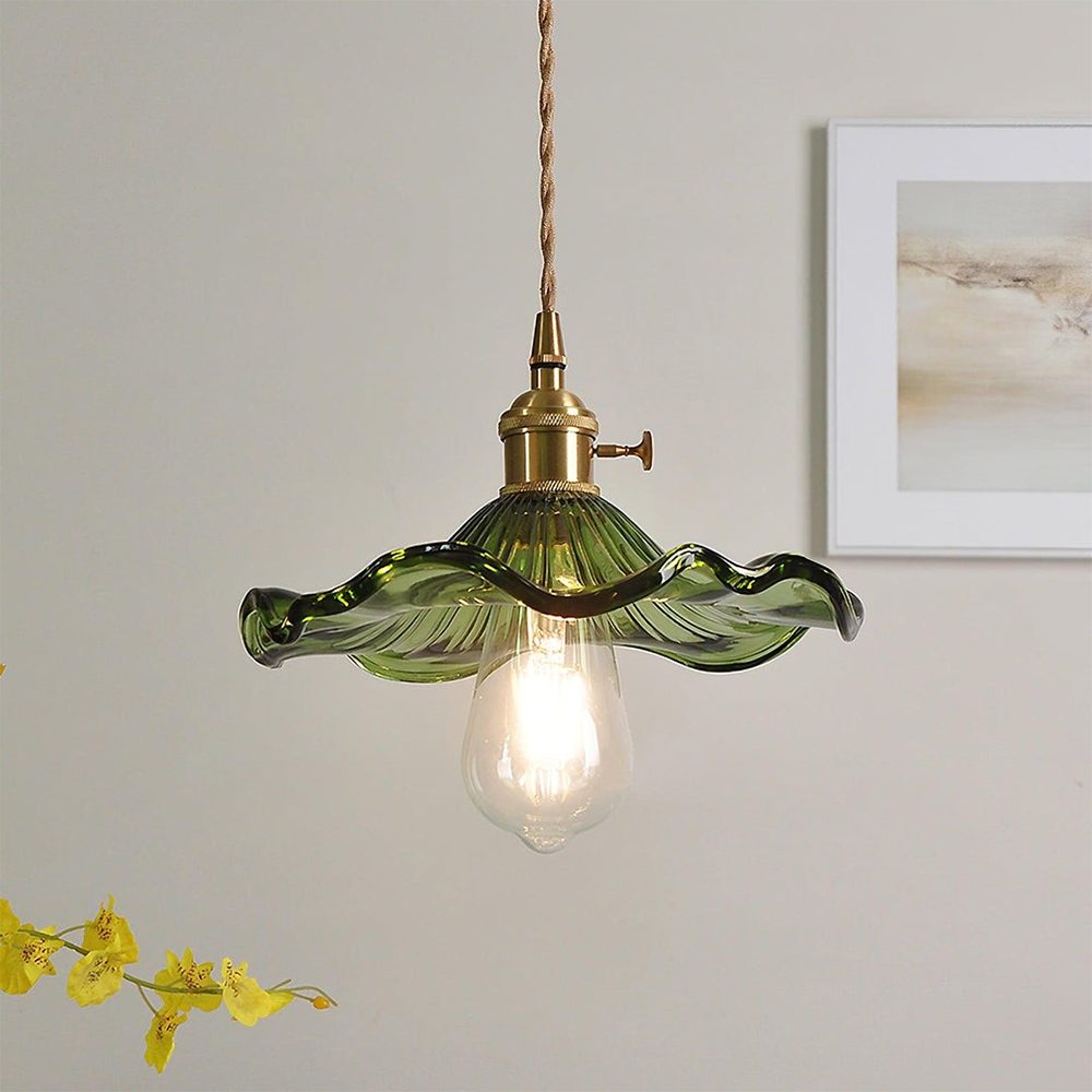 LED Ceiling Light - Floralis - Elegant Floral Pendant - Adjustable Lighting