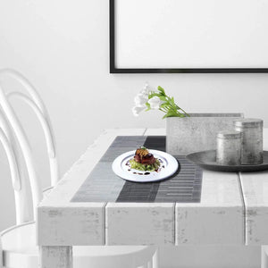 Placemat Set - SturdyWoven - Heat-Resistant Vinyl Mats - Elegant Table Decor
