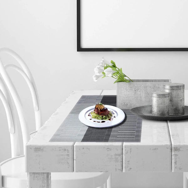 Placemat Set - SturdyWoven - Heat-Resistant Vinyl Mats - Elegant Table Decor