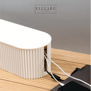 Cable Organizer Box - TidyPro - Modern Storage Solution - Dust Protection