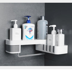 CornerEase Bathroom Shelf