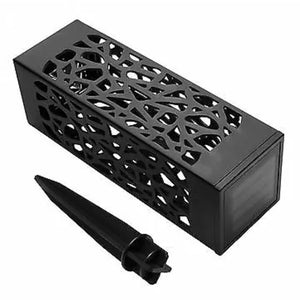 Solar Hollow-Carved Pathway Lantern Lights | Waterproof LED Garden Stake Lights for Lawns, Paths & Patios