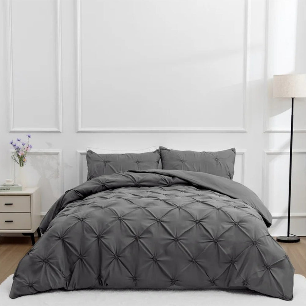 Pleated Duvet Cover