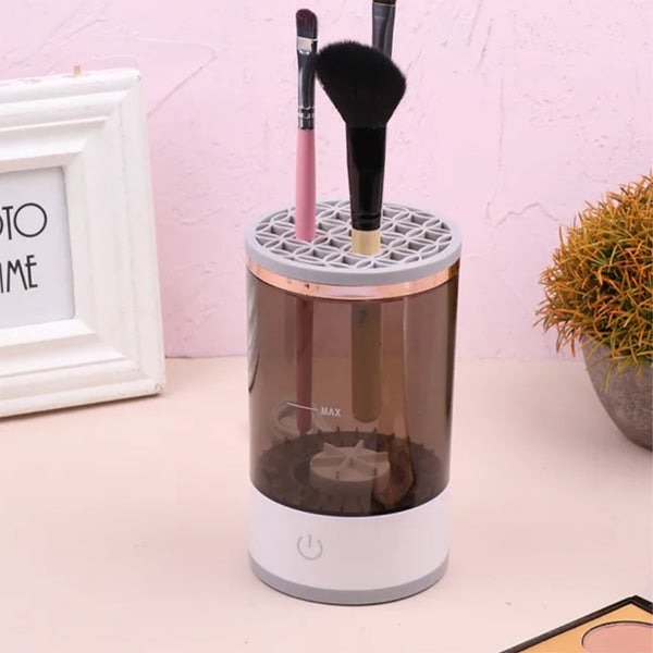 GlamSpin Portable Electric Makeup Brush Cleaning Tool
