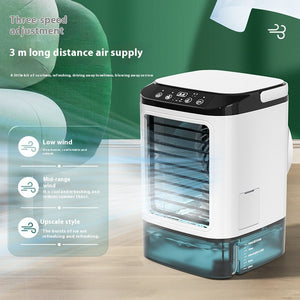 USB Desktop Air Cooler Fan | Dual Spray Mist Portable Cooler