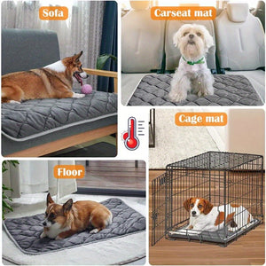 WarmPaws Self-Heating Pet Mat – Thermal Cat & Dog Pad, Non-Slip, Washable