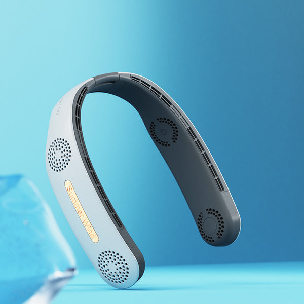 Leafless Neck Fan Hands-Free | 4000mAh Wearable Portable Fan