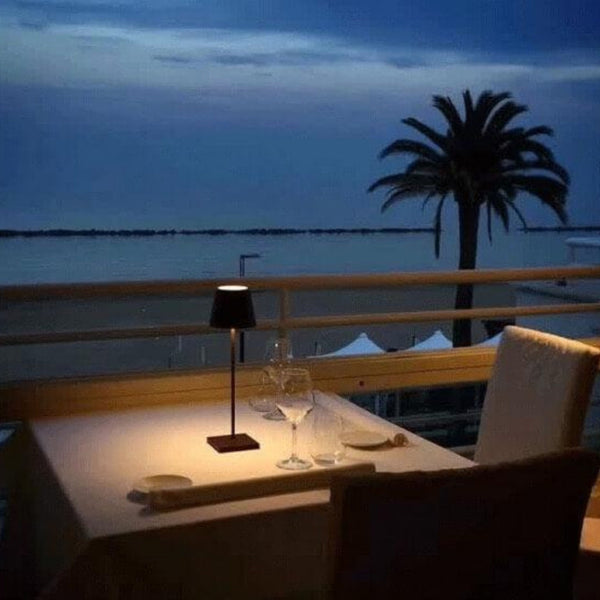 Luminzo | Portable Rechargeable Table Lamp — Touch Control Dimmable LED Light
