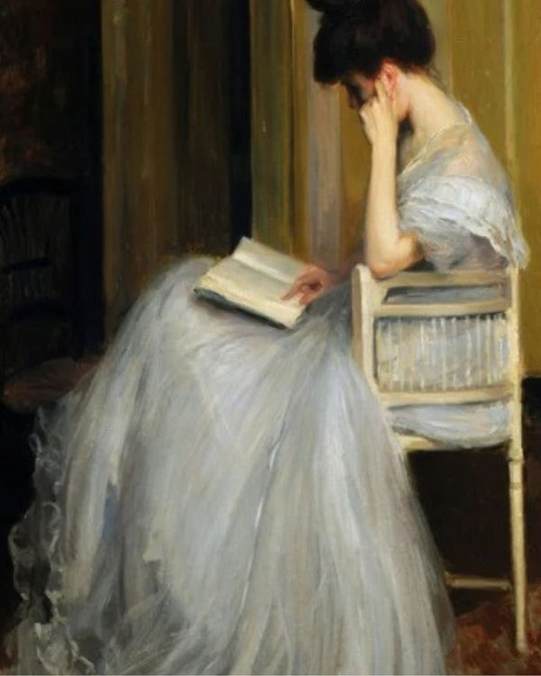 Vintage Style 'Women Reading' Wall Art
