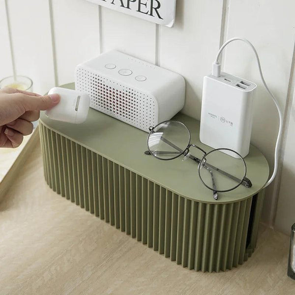 Cable Organizer Box - TidyPro - Modern Storage Solution - Dust Protection