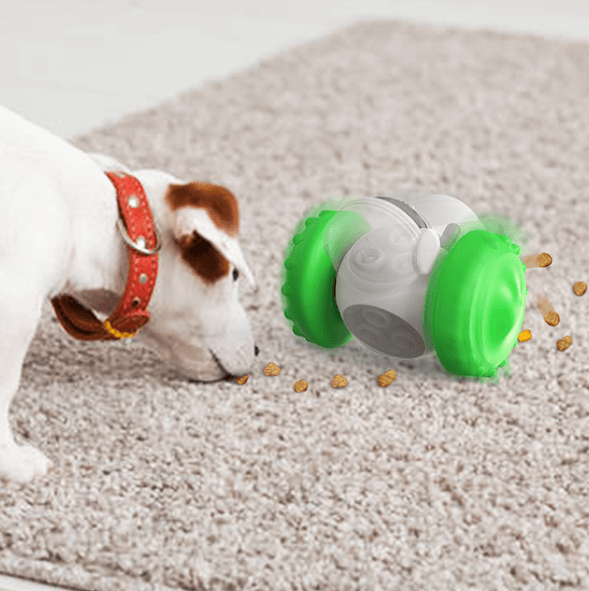 Interactive Slow Feeder Dog & Cat Toy — Rolling Puzzle Treat Dispenser for IQ Development