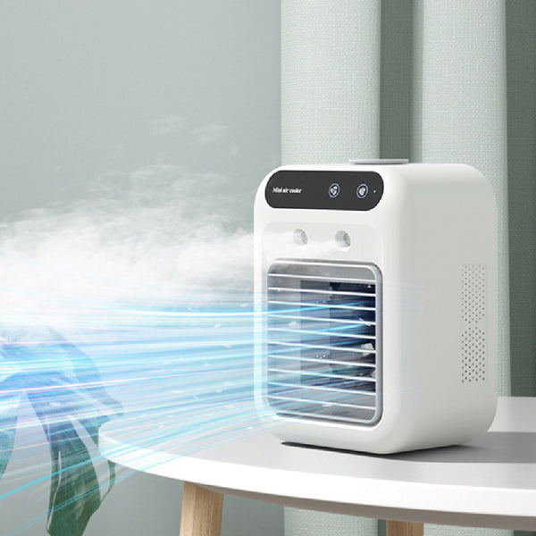 Portable Air Cooler Fan USB Rechargeable | Ice Mist Desk Cooler