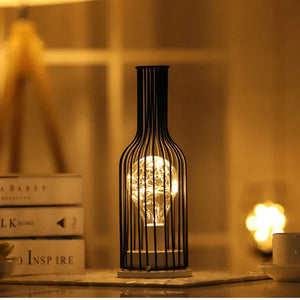 Table Lamp - Luminex - Modern Black Lighting - Elegant Home Decor