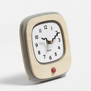 Mandelda Modern Minimalist Desk Clock UK — Home Office & Bedside Decor
