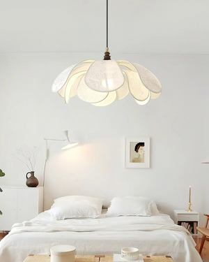 Pendant Ceiling Light - Floramira - Petal Layer Shade - Elegant Artistic Design