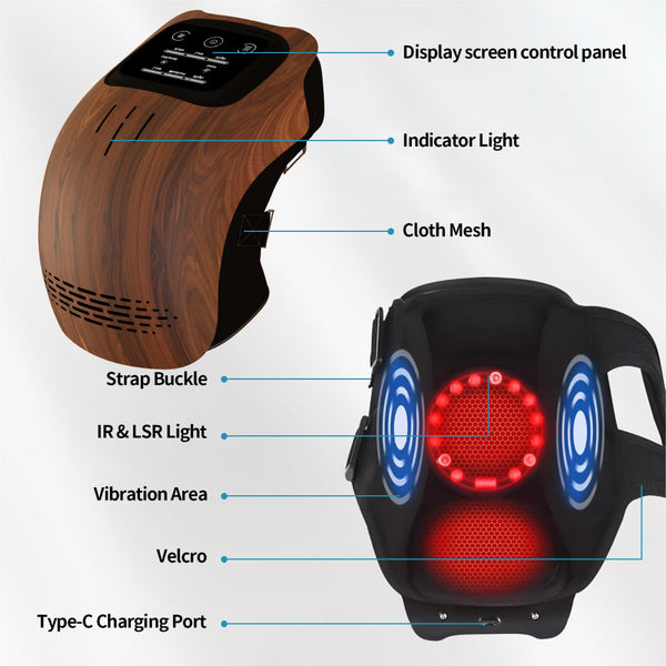 FlexiCare Intelligent Electric Knee Massager for Home Use