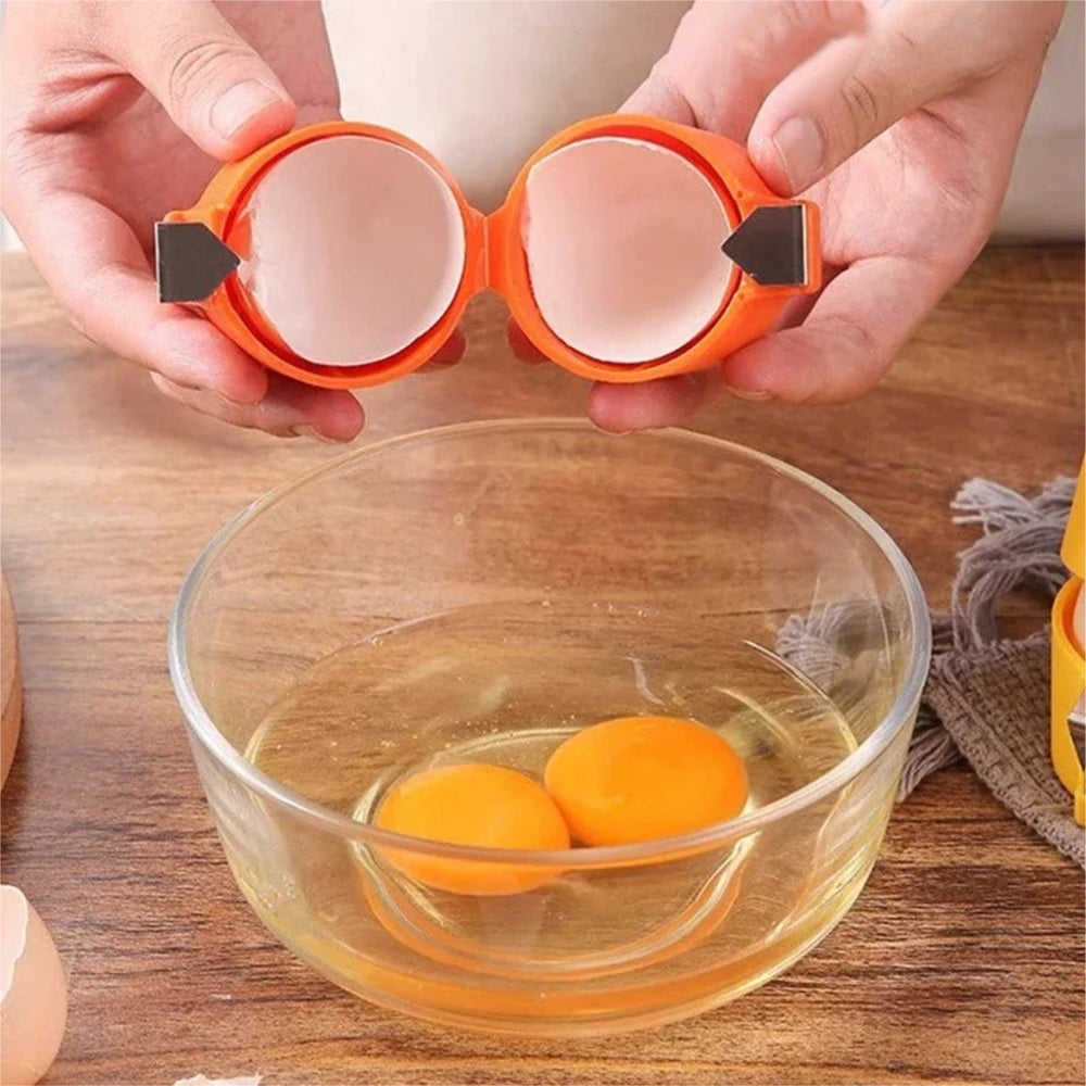 Egg Shell Opener - EggSnap - Quick And Easy No Mess (2pcs)