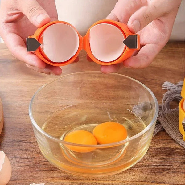 Egg Shell Opener - EggSnap - Quick And Easy No Mess (2pcs)