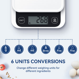 NutriSense Smart Kitchen Nutrition Scale with App-Based Nutrient Tracking