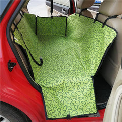 Pet Car Back Seat Hammock Cover — Heavy Duty Waterproof Dog Car Seat Protector
