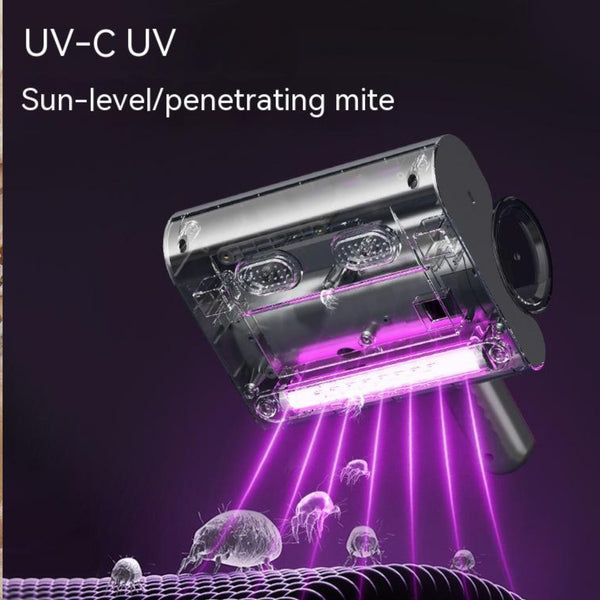 Mite Remover Vacuum Cleaner - UV Deep Cleaning, Cordless, Mattress & Fabric Care
