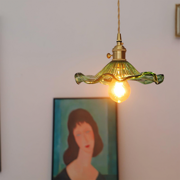 LED Ceiling Light - Floralis - Elegant Floral Pendant - Adjustable Lighting