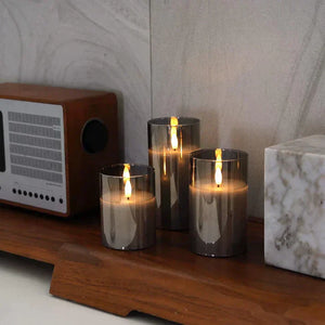 LED Candles - Moodix - Realistic Flame Effect - Safe Home Lighting