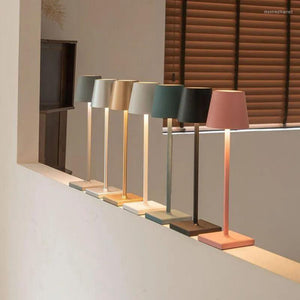 Luminzo | Portable Rechargeable Table Lamp — Touch Control Dimmable LED Light