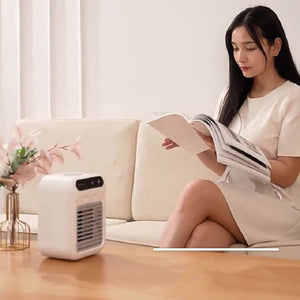Portable Air Cooler Fan USB Rechargeable | Ice Mist Desk Cooler