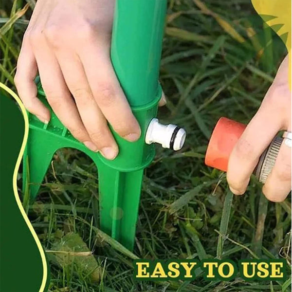 Dancing Daisy & Sunflower Garden Sprinkler | Funny Spinning Lawn Sprinkler for Kids & Pets | Fits Standard Garden Hoses