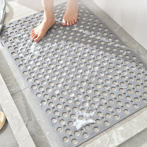 Bathroom Non-Slip Mat – AquaGrip - Anti-Mould Suction Grip Bath Mat for Secure Showers