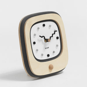 Mandelda Modern Minimalist Desk Clock UK — Home Office & Bedside Decor