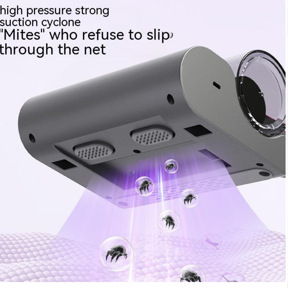 Mite Remover Vacuum Cleaner - UV Deep Cleaning, Cordless, Mattress & Fabric Care