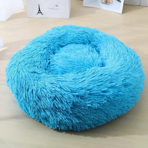 Calming Pet Bed - SnuggleNest - Anti-Anxiety Dog Cushion - Soft Washable Design