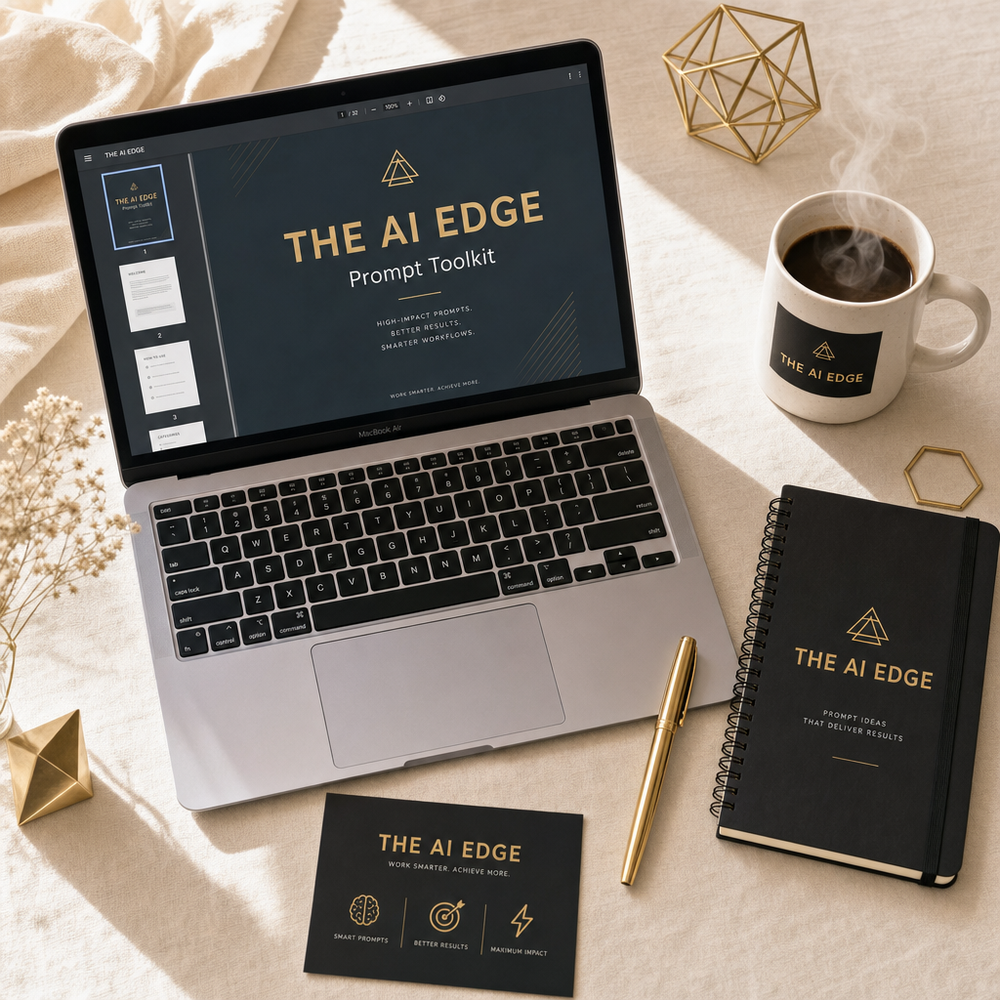 The AI Edge Prompt Toolkit — Stop Wasting AI. Start Printing Money. Digital Download PDF