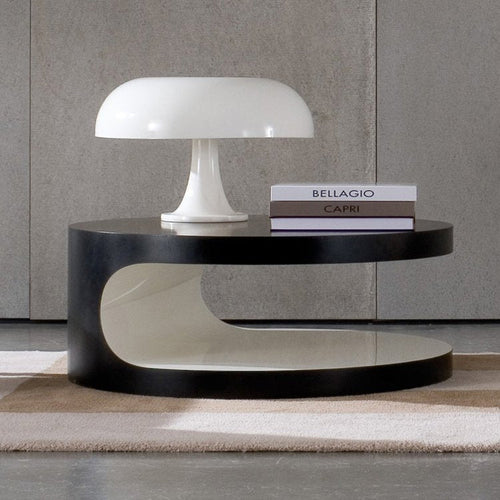 Mushroom Table Lamp – Glomira – Retro Fungi Light – Glossy Room Decor