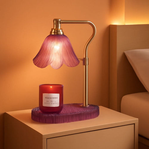 Flameless Candle Warmer Lamp With Adjustable Height